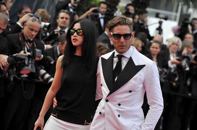 Juventus FC boss on red carpet in Cannes