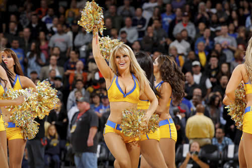 NBA regular season, beautiful cheerleaders