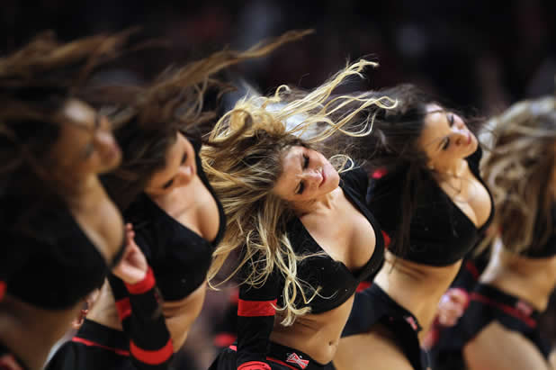 NBA regular season, beautiful cheerleaders