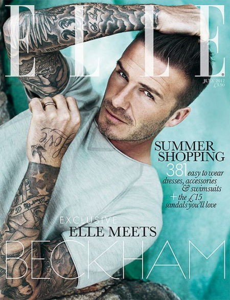 David Beckham turns the sexiest cover icon for Women's magazine