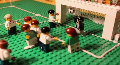 European Championships' greatest moments recreated in lego