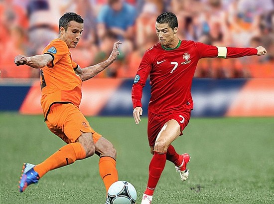 After lighting up their leagues Van Persie and Ronaldo could both bow out of the Euros early