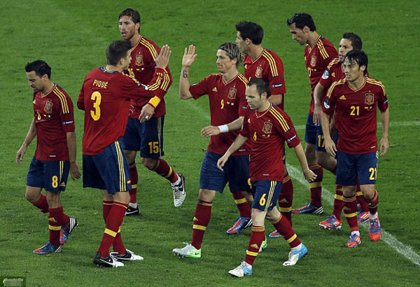 Adios amigos: Trap turns on players, blaming 'fear and tension' for Spain humiliation