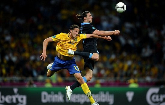 Cruel result: Zlatan Ibrahimovic (right) said Sweden were the better team
