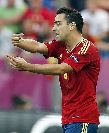 Spain star Xavi in angry blast after Italy stitch-up claim