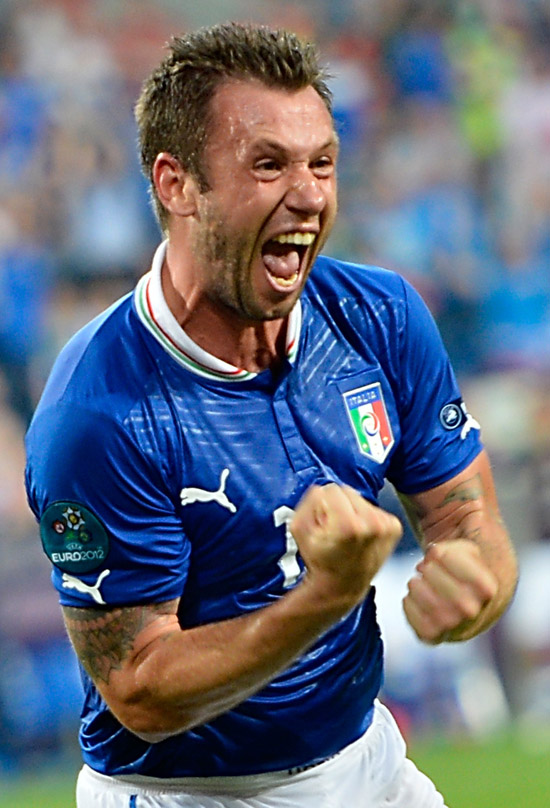 Italy 2 : 0 Republic of Ireland