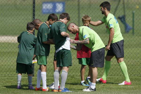 Portugal prepared for semi-final match against Spain