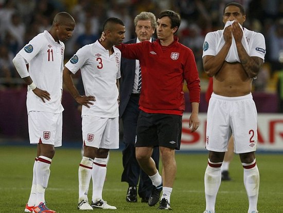 You've got to change, Roy... two years to rebuild England team for Brazil 2014 test