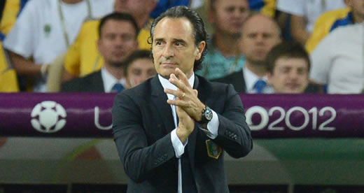 Prandelli deflects future talk - Italy boss regards Spain as favourites for Euro 2012 final