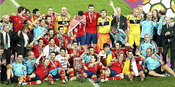 Simply magic-El - Euro 2012 final: Spain 4 Italy 0