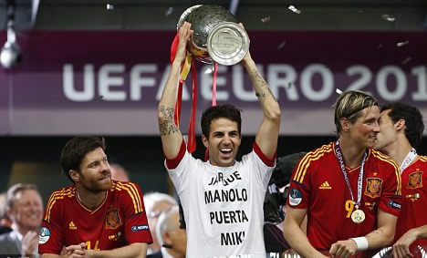 Fabregas blasts critics after 'boring' Spain outclass Italy to retain Euro trophy