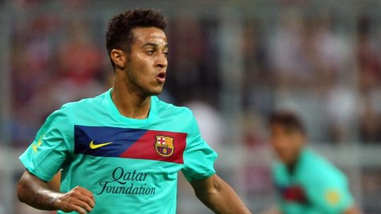 Barca's Thiago ruled out of Olympics