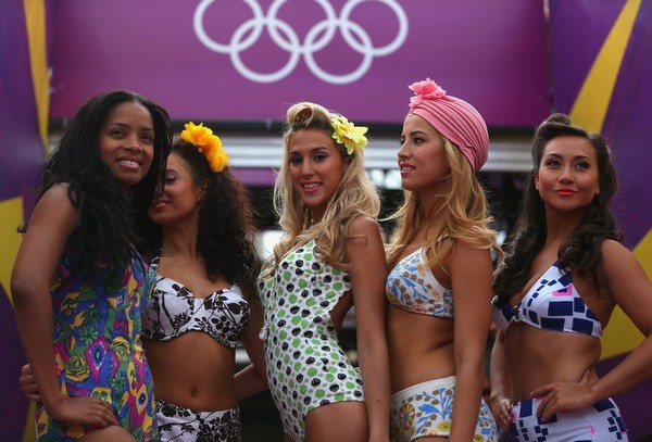 “Beach babes” display their virginal beauty in a dance