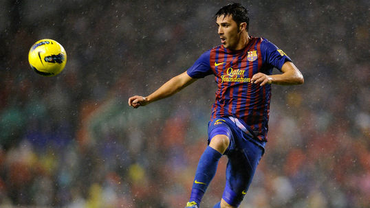 Villa happy to make Barca comeback