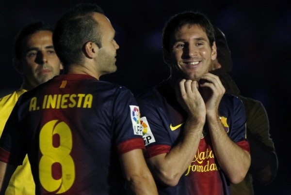 Barcelona celebrates their first Champions League final title of 20 years