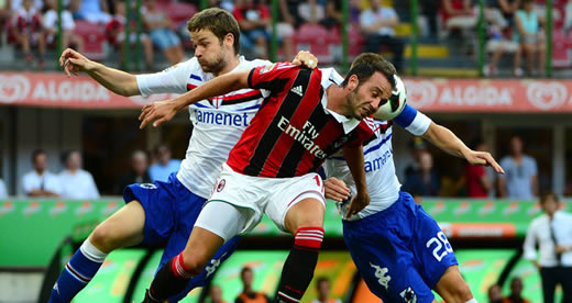 Hat-trick for new boy Pazzini