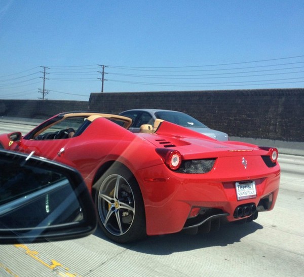 Kobe and his luxury cars