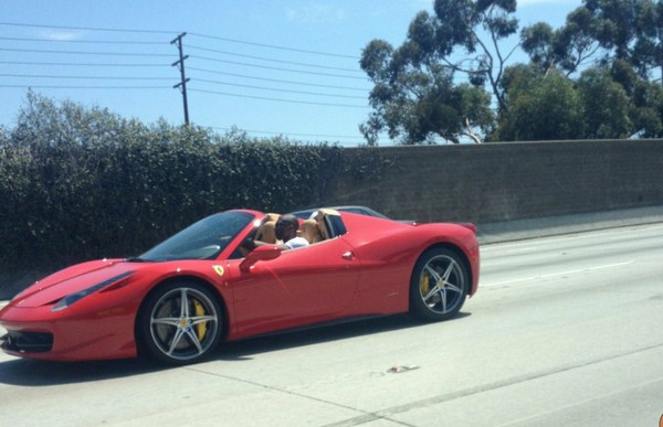 Kobe and his luxury cars