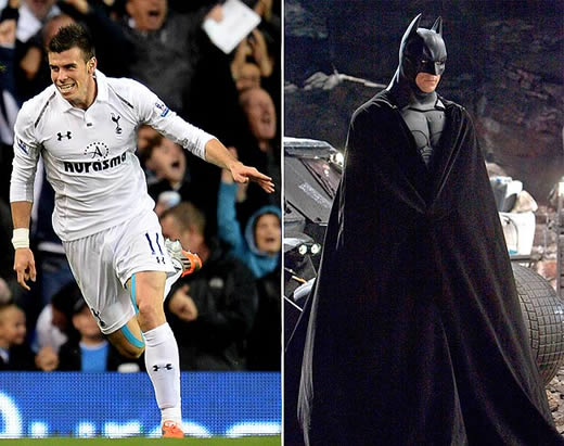 Sir Alex mistakes Spurs star Gareth Bale for Batman