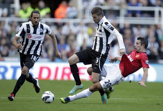 Newcastle 0 : 3 Manchester United