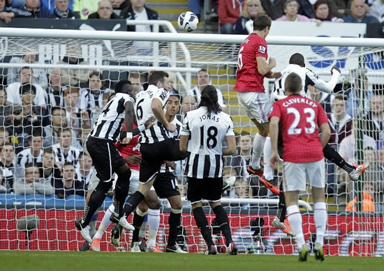 Newcastle 0 : 3 Manchester United