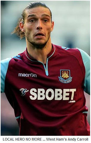 Toon tirade awaits Andy Carroll again