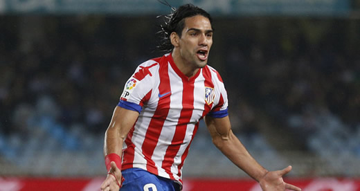 Atletico Madrid striker Falcao won't rule out Paris St Germain move