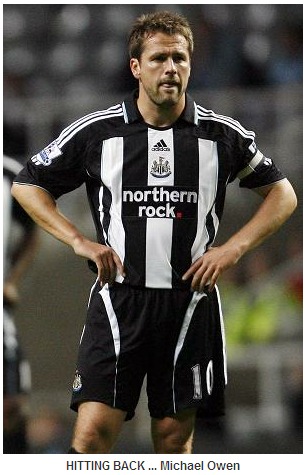 Michael Owen says Newcastle lied about offering him new deal