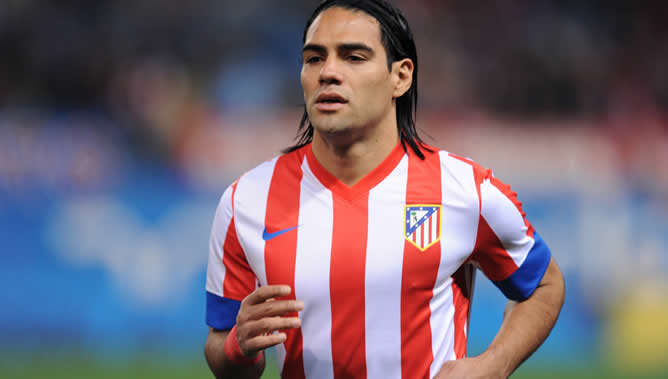 Falcao plays down United transfer talk