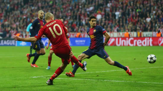 No complacency for Robben despite big lead