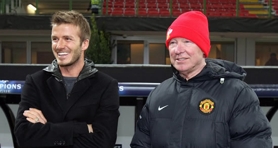 David Beckham hails Sir Alex Ferguson as the greatest manager in football