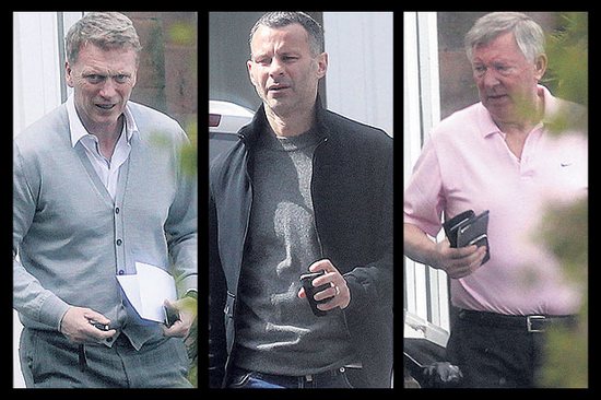 Summit’s up! Fergie, Moyes and Giggs discuss a Roo solution