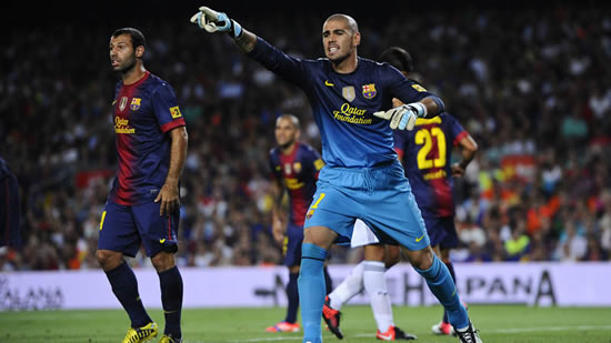 Valdes will see out Barca contract