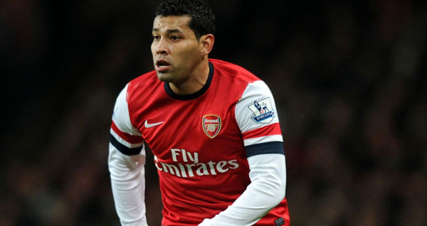 Andre Santos sorry to return to Arsenal after Gremio loan