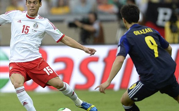 Japan 1 - 2 Mexico: Hernandez double propels El Tri to victory in dead-rubber