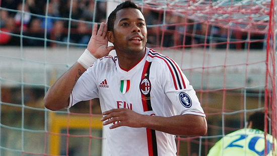 Robinho unhappy at wage demand claims