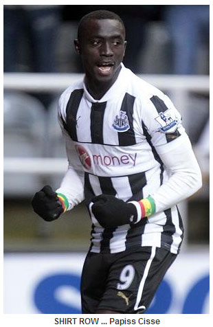 Papiss Cisse pulls out of Newcastle tour over Wonga row
