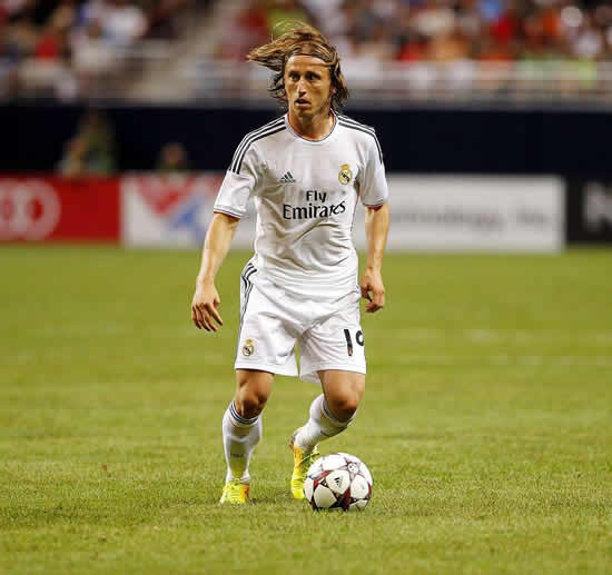 Modric in the driving seat