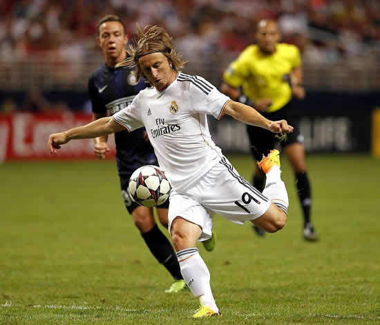 Modric in the driving seat