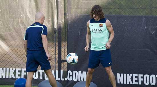 Puyol's long road to recovery