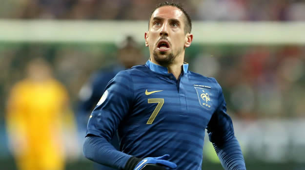 Ribery plays down role in vital France win
