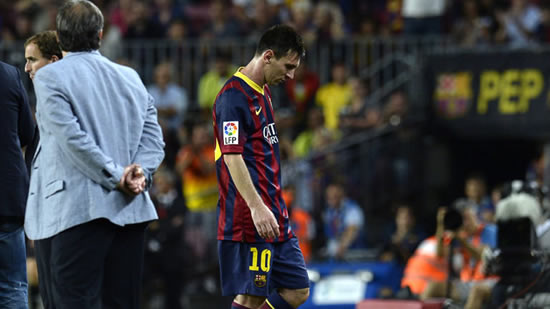 Barcelona's Lionel Messi denies making disrespectful gesture