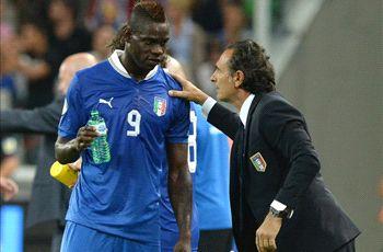 Prandelli not dropping Balotelli from Italian squad