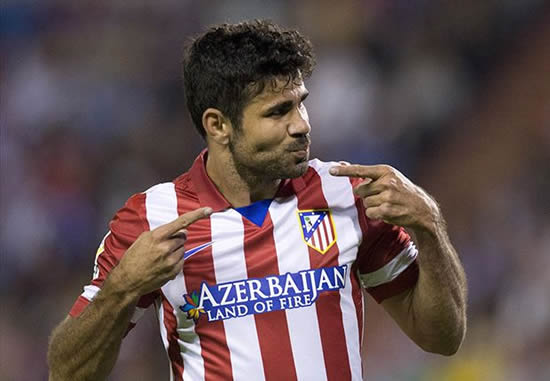 Diego Costa is a great striker, says Courtois