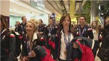 Team GB return home following greatest success since1924