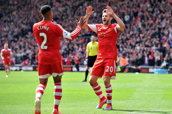Liverpool plot £40m double swoop for Southampton stars Lallana and Clyne