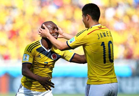 Colombia 3-0 Greece: Armero, Gutierrez & Rodriguez give Pekerman's men perfect start