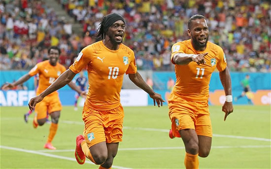 Cote d'Ivoire 2 : 1 Japan - Ivorians hit back to stun Japan