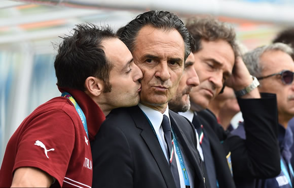 Italy boss Prandelli resigns after their World Cup exit