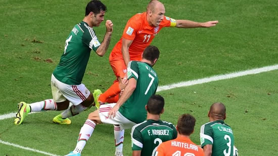FIFA confirms no punishment for Arjen Robben over diving